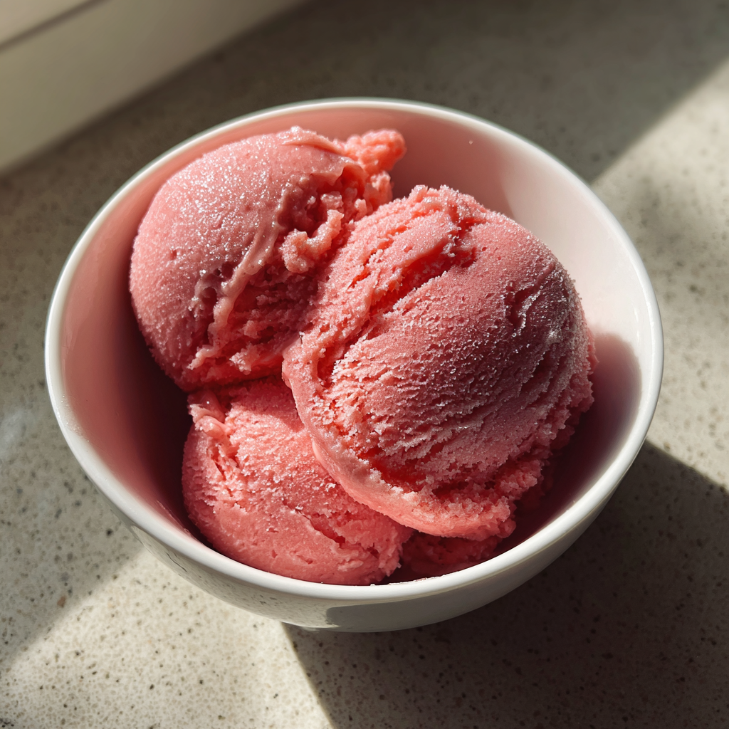 Watermelon Sorbet Recipe Ice Cream Maker: 5 Steps to Bliss