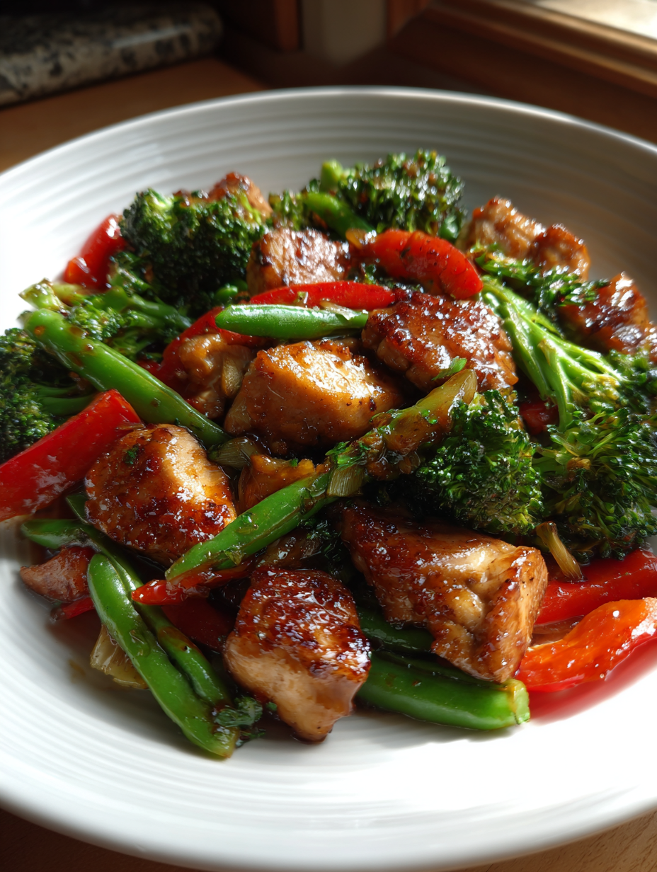 healthy dinner recipes: Quick and Easy One-Pan Chicken Stir-Fry