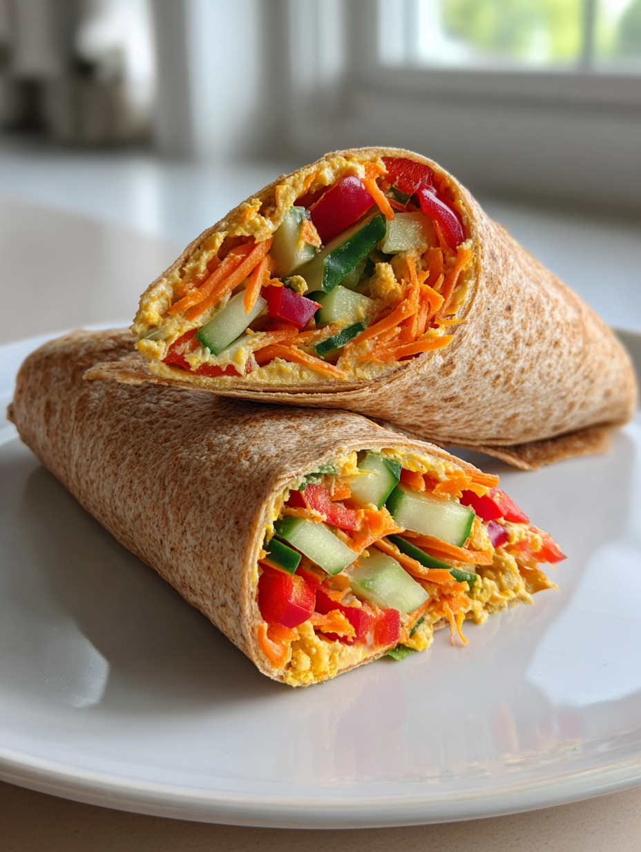 kid lunch ideas for school: delicious cheesy veggie wraps recipe