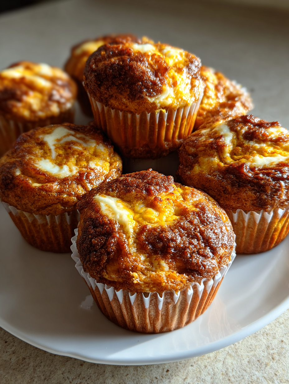 pumpkin cream cheese muffins: the perfect fall treat for brunch