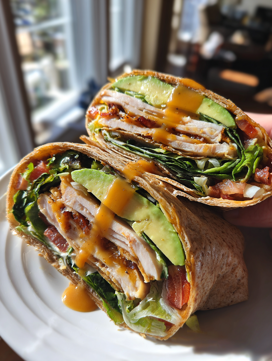 school lunch ideas for high schoolers: Delicious Turkey and Avocado Wraps