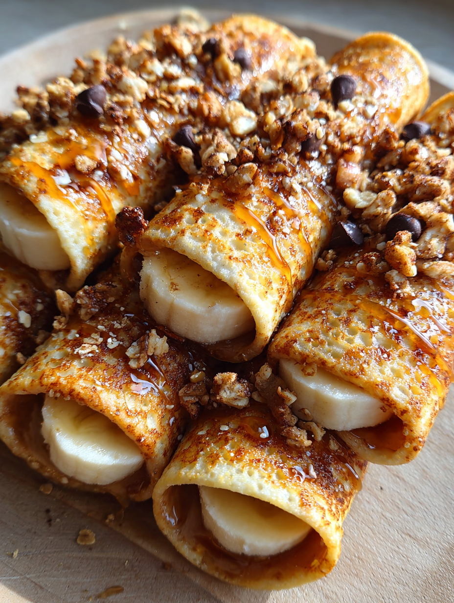 school snack ideas: Delicious Peanut Butter Banana Roll-Ups