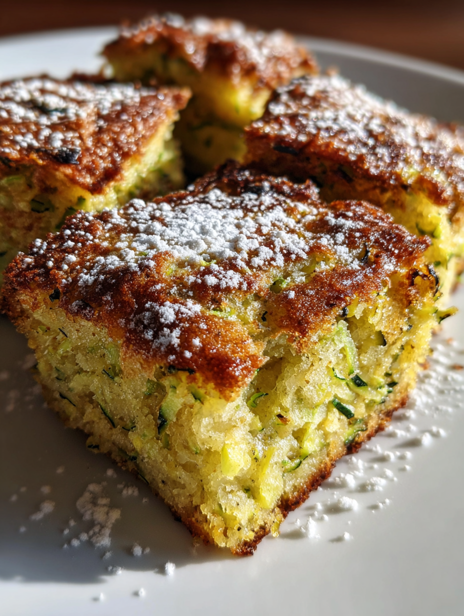 zucchini bars: deliciously moist and easy to make at home