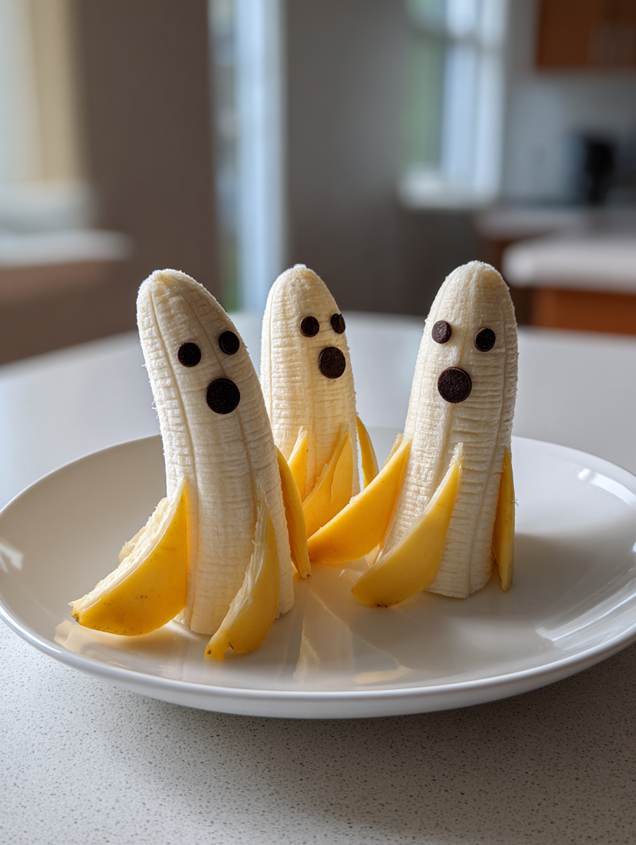 Ghost Banana Snack Kids Idea: Easy and Fun Treat for Kids