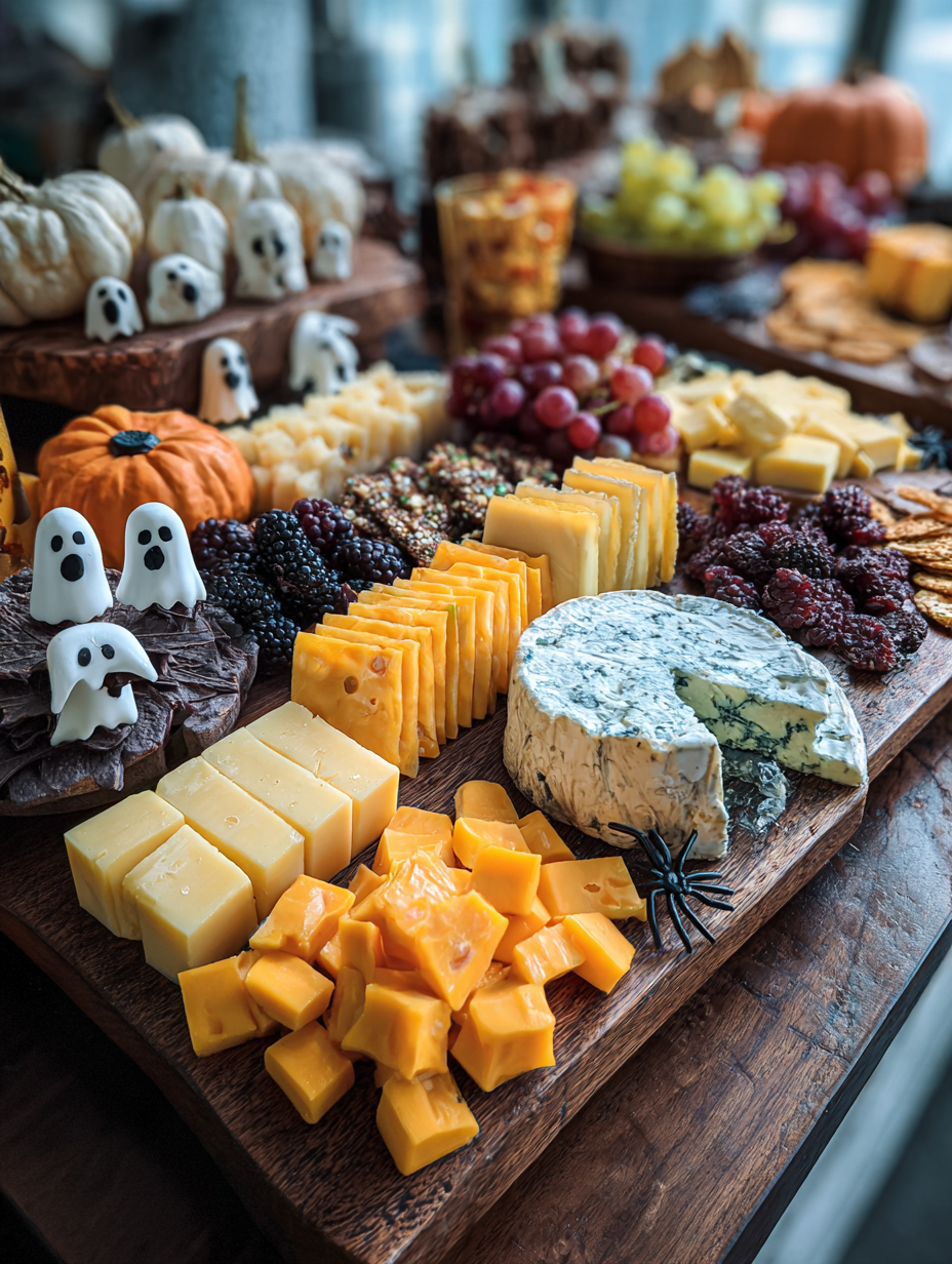 Halloween Cheese Board Ideas: Delightfully Spooky and Cheesy Treats
