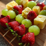 Halloween Fruit Skewers Kids Snack: Easy and Fun Treats for Halloween