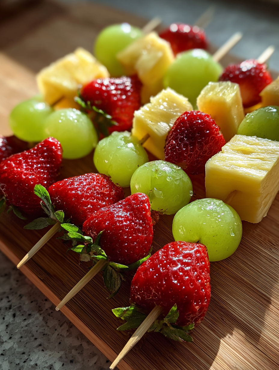 Halloween Fruit Skewers Kids Snack: Easy and Fun Treats for Halloween