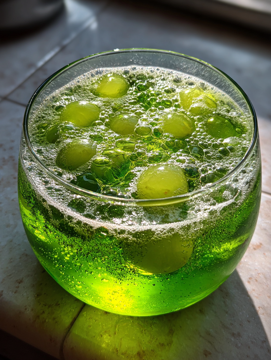 Halloween Green Slime Punch: A Deliciously Creepy Drink for Halloween