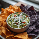 Halloween Guacamole Spider Web Dip: Easy and Spooky Party Treat