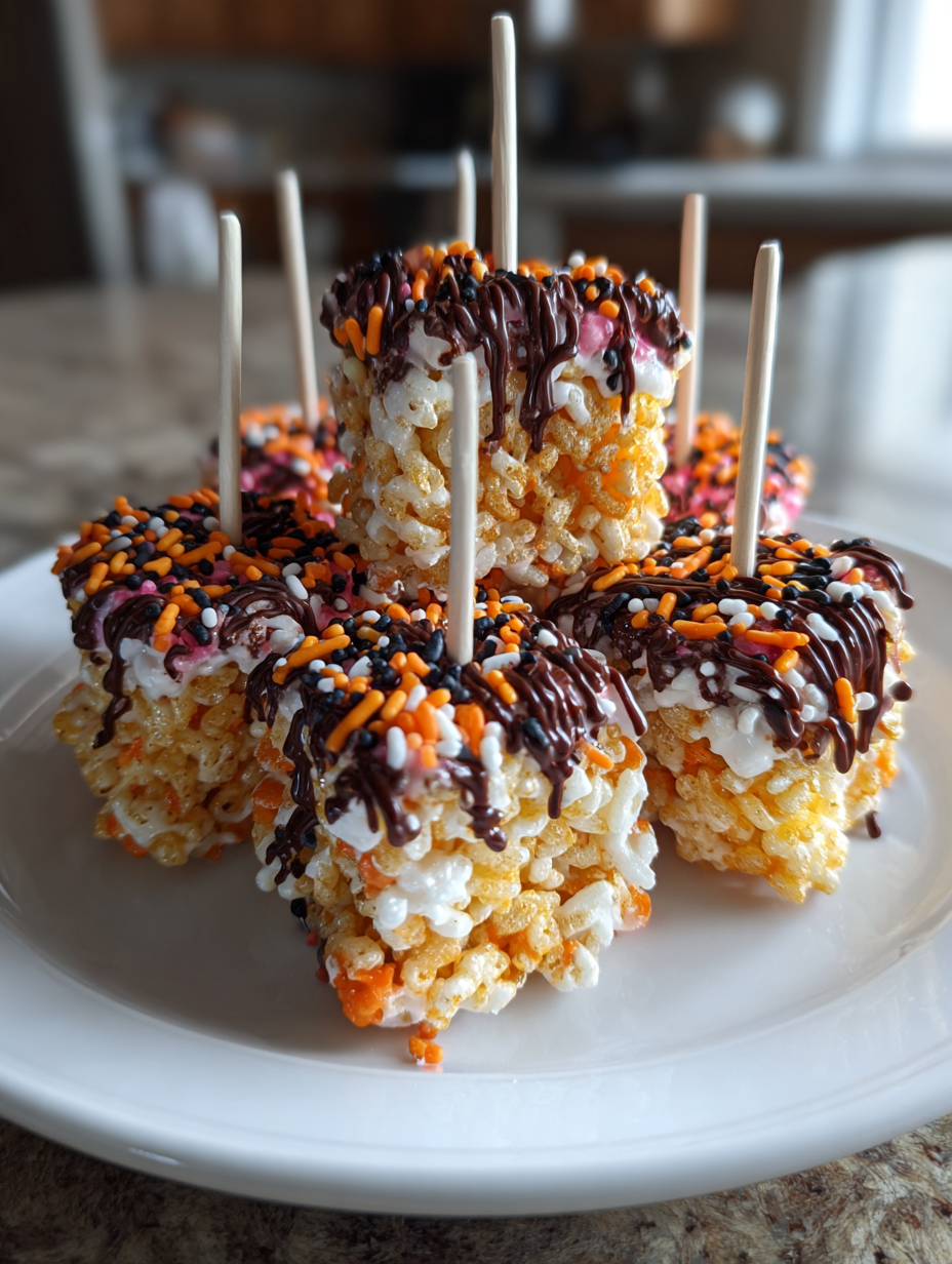 Halloween Rice Krispie Pops: Easy and Delicious Treats for Fun!