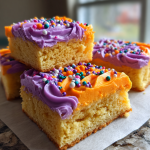 Halloween Sugar Cookie Bars: Easy Treats for Spooky Celebrations
