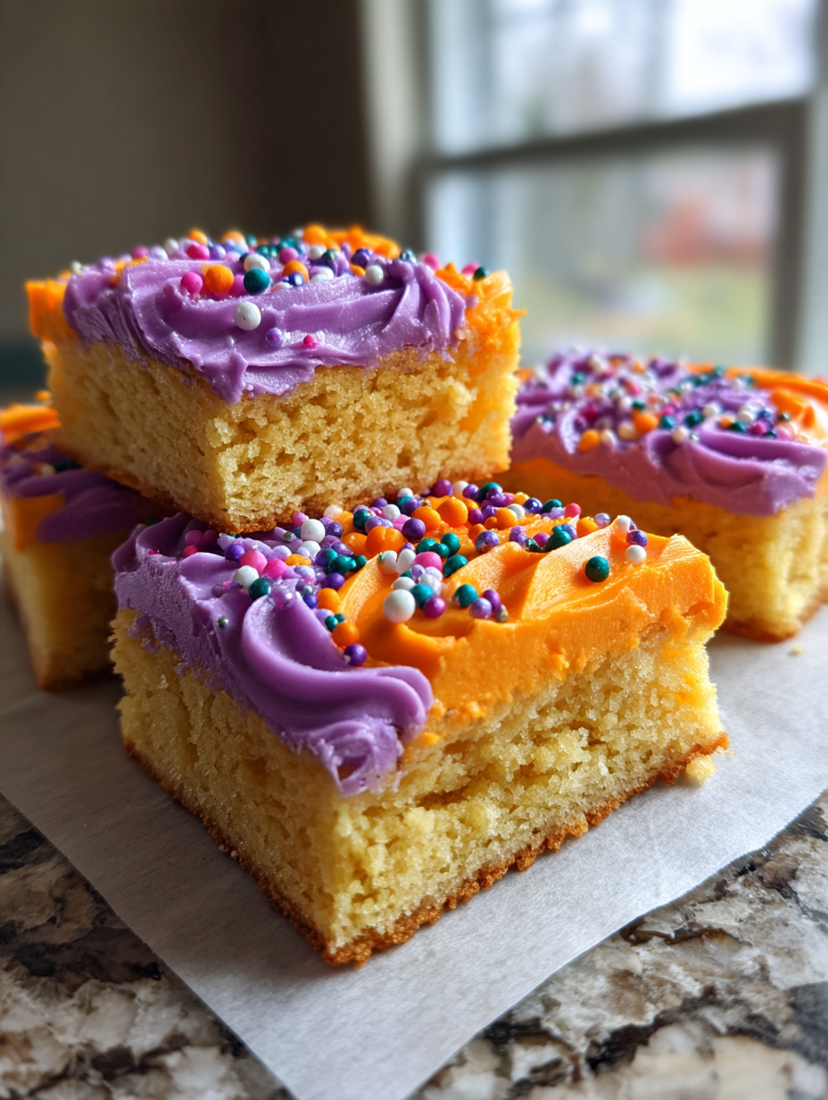 Halloween Sugar Cookie Bars: Easy Treats for Spooky Celebrations