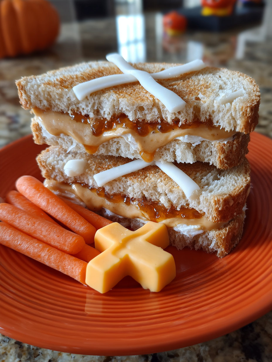 Mummy Sandwich Kids Lunch: Easy and Fun Halloween Recipe Idea