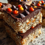No-Bake Halloween Oat Bars: Deliciously Spooky Treats for Kids