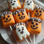 Pumpkin Ghost Marshmallow Pops: Easy and Fun Halloween Treats